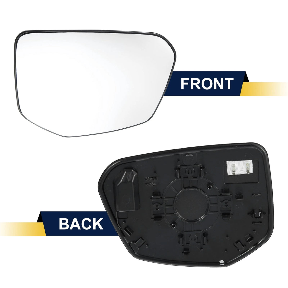 Heated Rearview Right Passenger Side Mirror Glass 76253TEAT01 for Honda