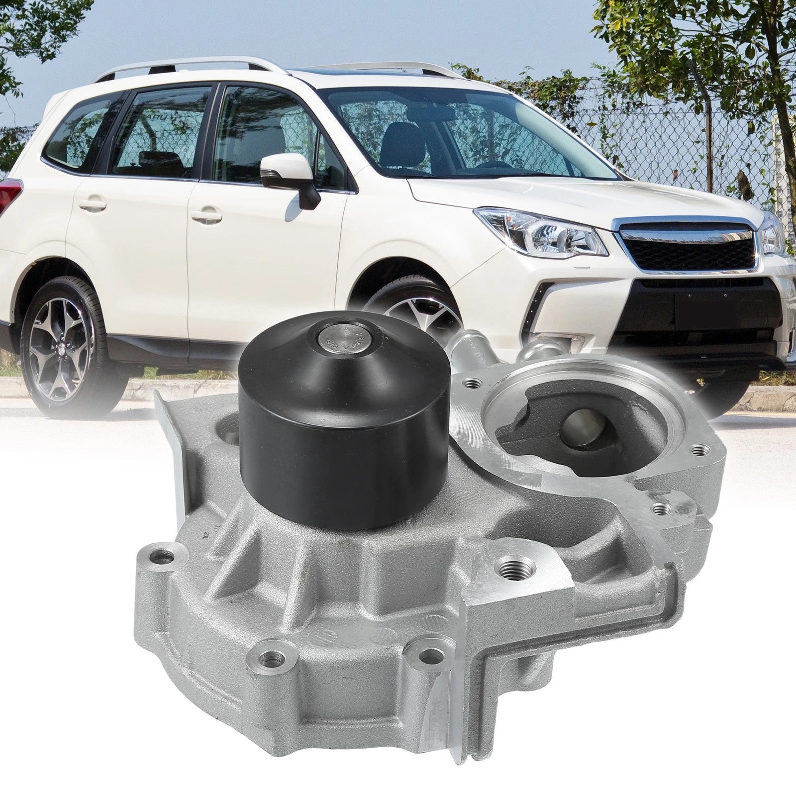 Water Pump Replacement with Gasket Adapter Kit for Subaru Forester (2009–2013)