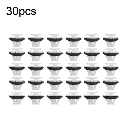 30Pcs Mudguard Molding Clips for Front Placement