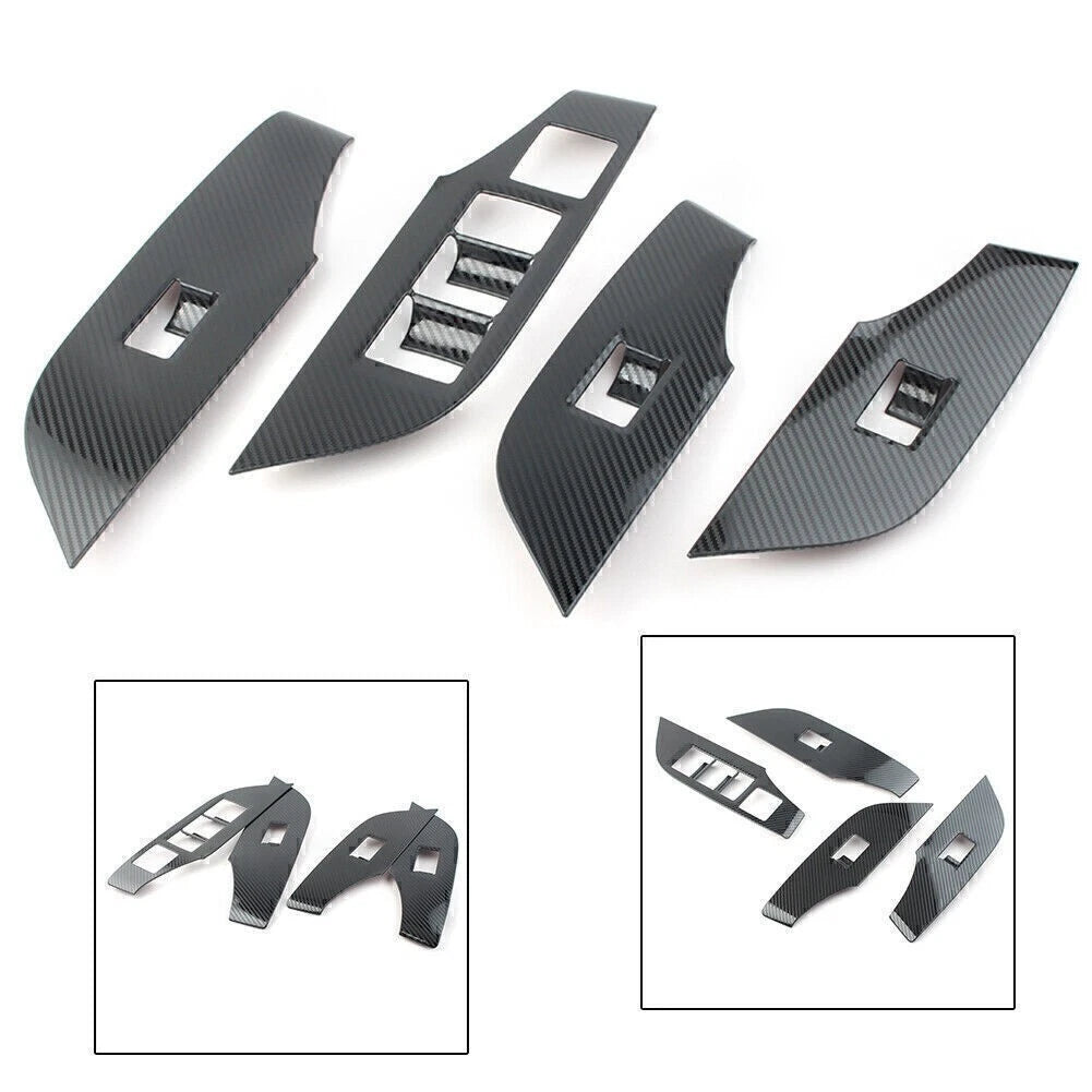 Inner Window Lift Panel Switch Cover Trim for Toyota RAV4 (2019–2020) Right