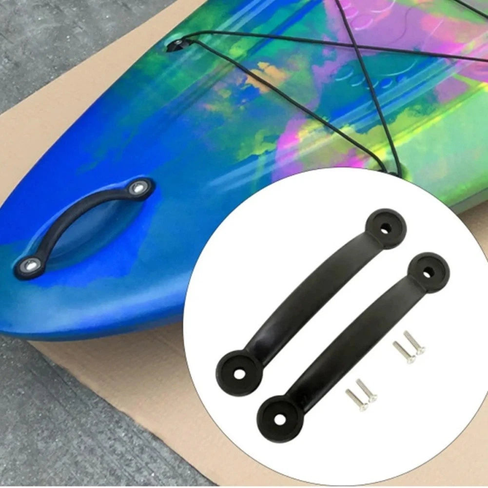 Set of 2 PU Plastic Side Mount Carry Handles for Kayak Canoe Boat