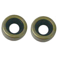 Set of 2 Oil Seals for Mercury Marine 26-30900T 30900 (3.9-9.8 HP)
