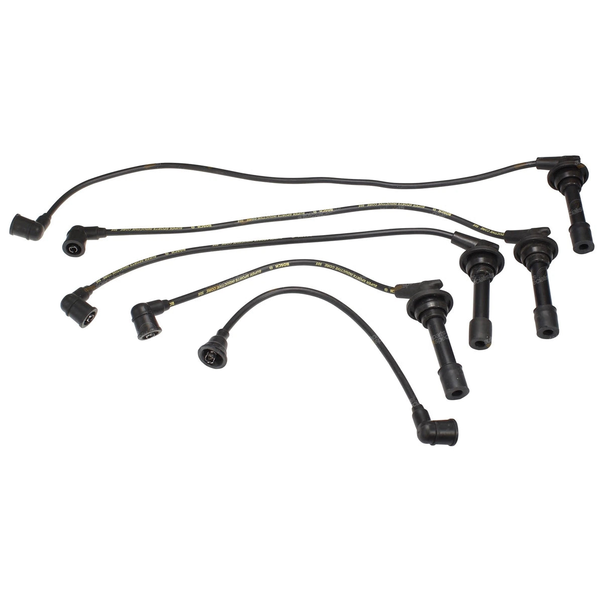 Set of 4 Bosch Ignition Spark Plug Leads for Rover 416 (1986–1990)