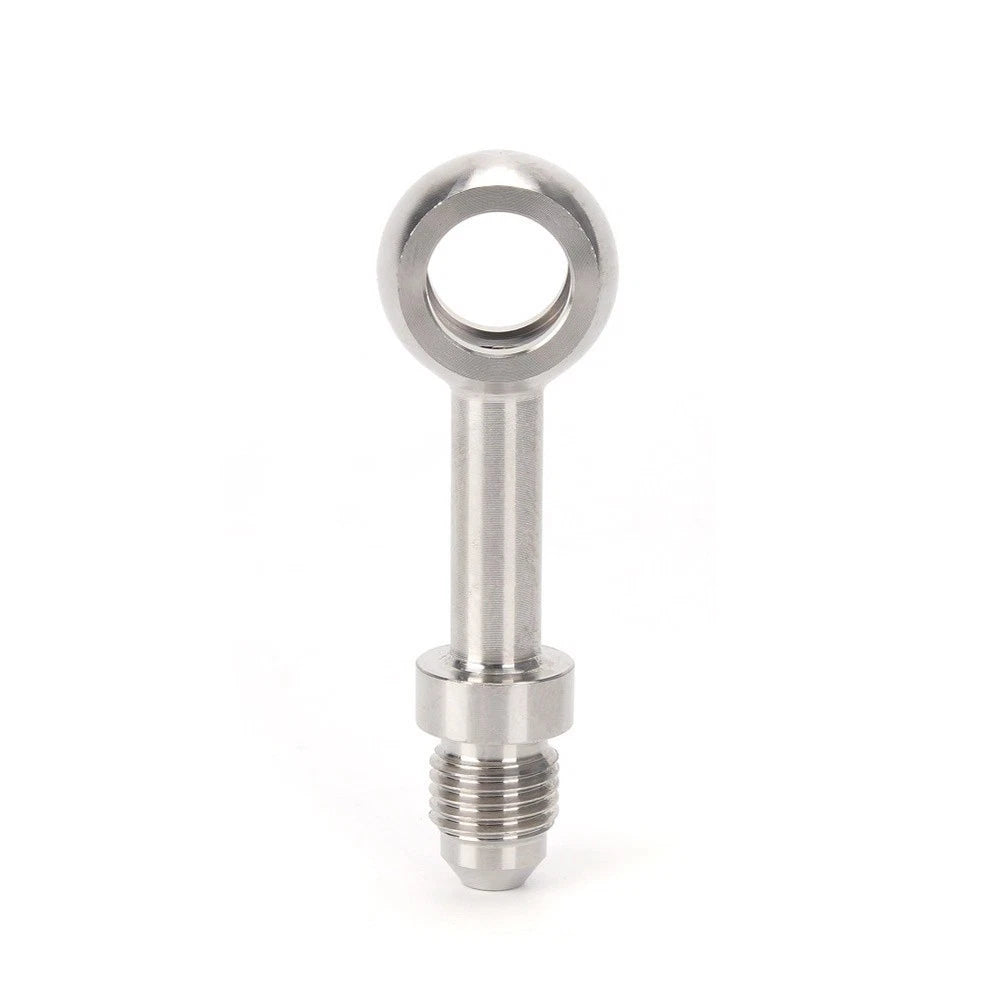 Motorcycle Brake Fishtail Fitting AN3 Stainless Steel 5.4cm x 1cm x 0.3cm