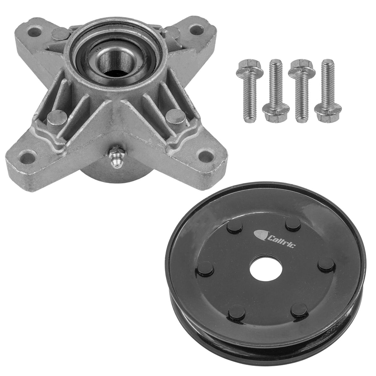 Deck Spindle with Pulley Replacement for Cub Cadet 2130 2135 214 (2000–2005)