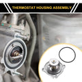 Engine Coolant Thermostat Housing Replacement for BMW 540i 740i 4.4L (1997–1998)