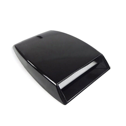 Air Flow Intake Hood Scoop Vent for Universal Cars (Black)