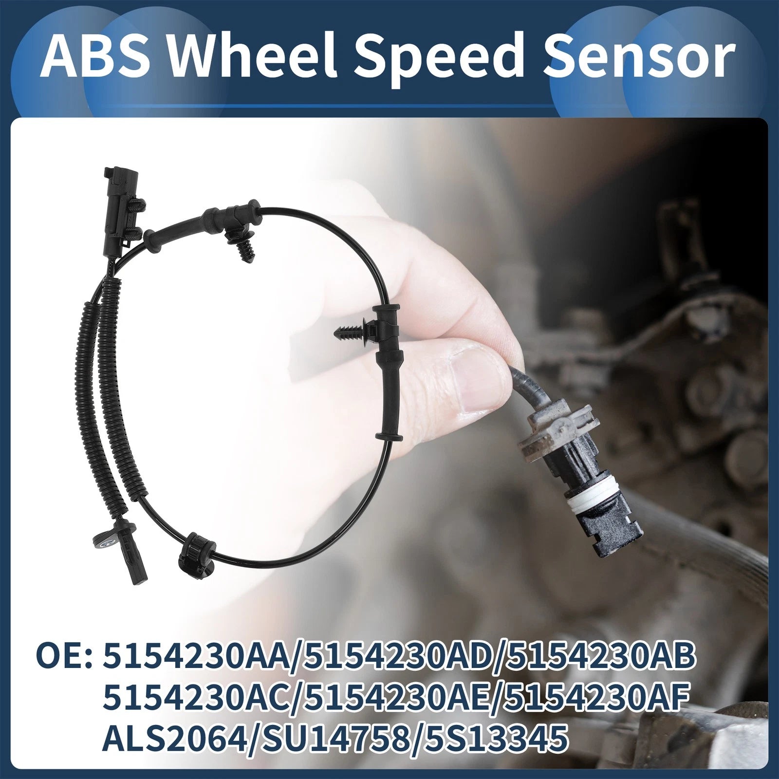 ABS Wheel Speed Sensor Replacement for Jeep Grand Cherokee Rear (2011–2022)