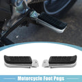 Pair 8mm Aluminum Footpegs Replacement for Honda Motorcycle (2005–2015)