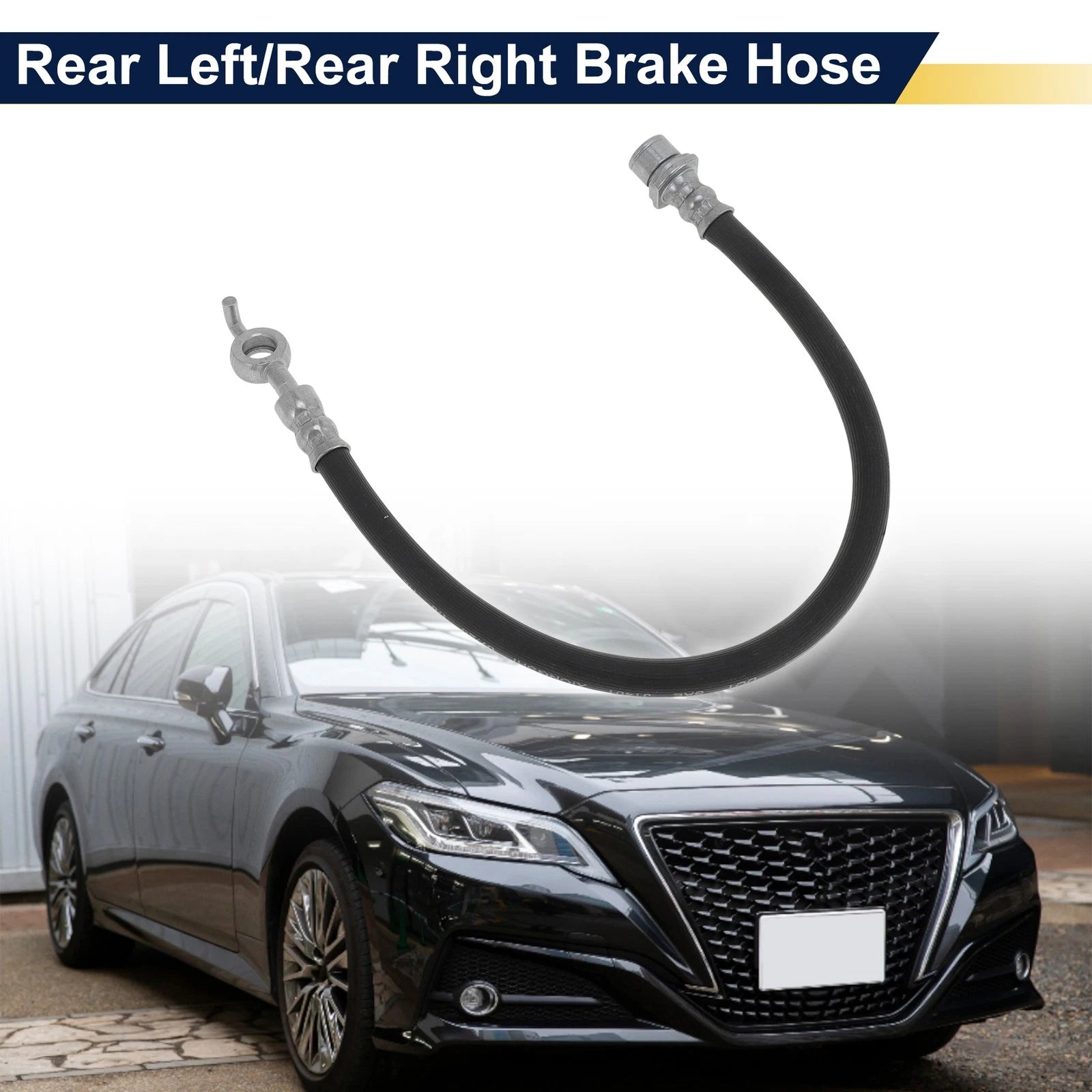 Rear Left Right Brake Hose Replacement for Toyota Crown (2005–2012)