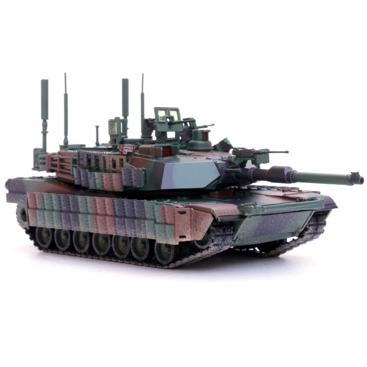 1/72 Diecast M1A2 TUSK II Abrams Tank Model for US Military (2010–2015)