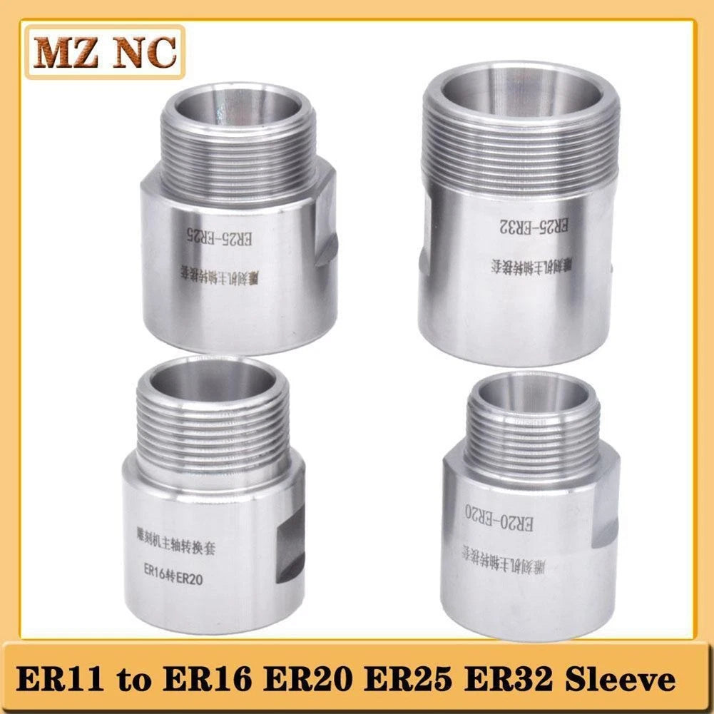 Motor Rotor Extension Rod ER Chuck Thread Adapter for Collet Chuck
