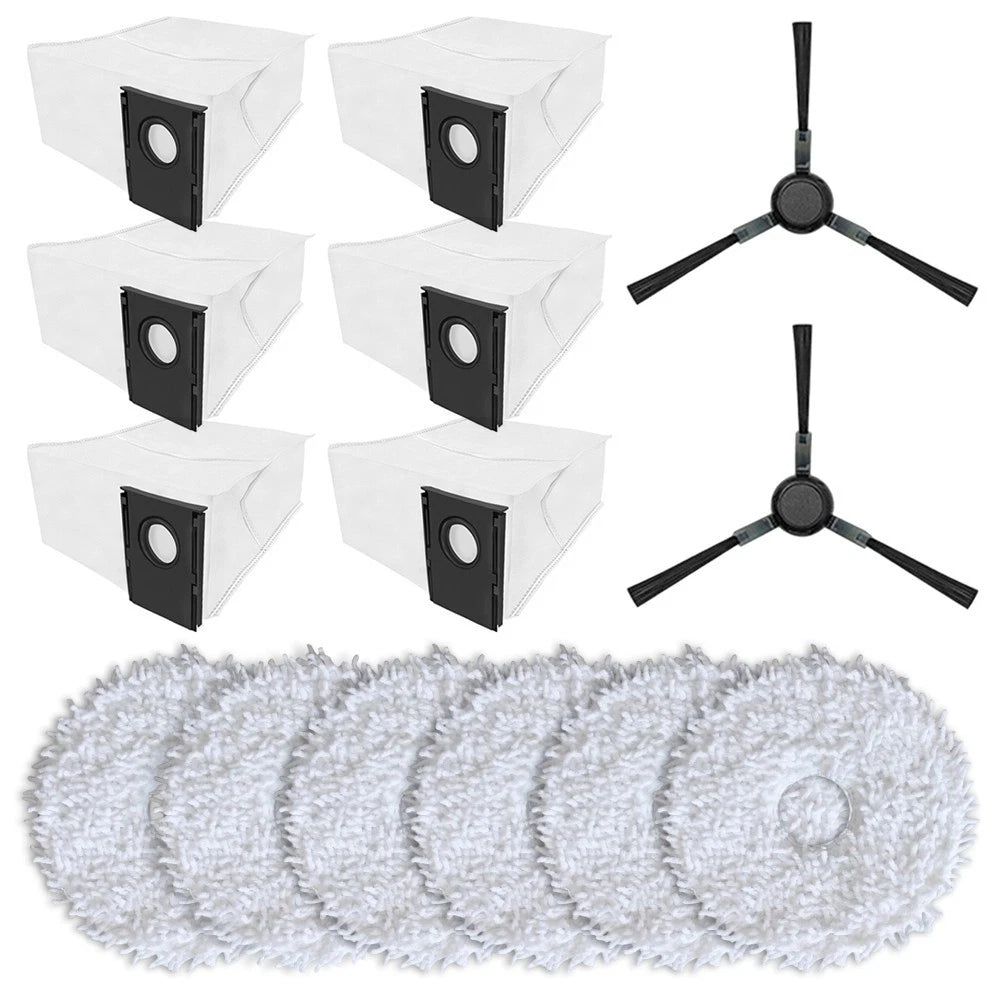 High Performance Mop Cloth and Dust Bags for Eureka V15 Pro J15 Series