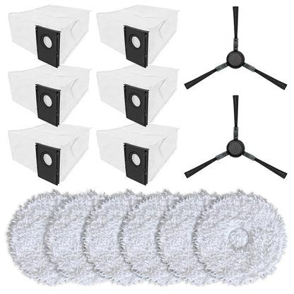 High Performance Mop Cloth and Dust Bags for Eureka V15 Pro J15 Series