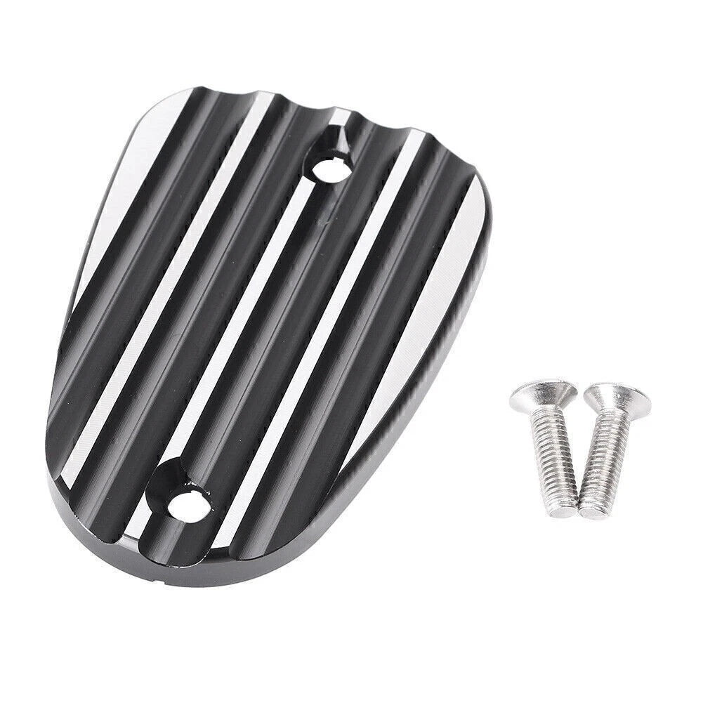 Silver Aluminum Brake Master Cylinder Cover Guard Cap for America Speedmaster