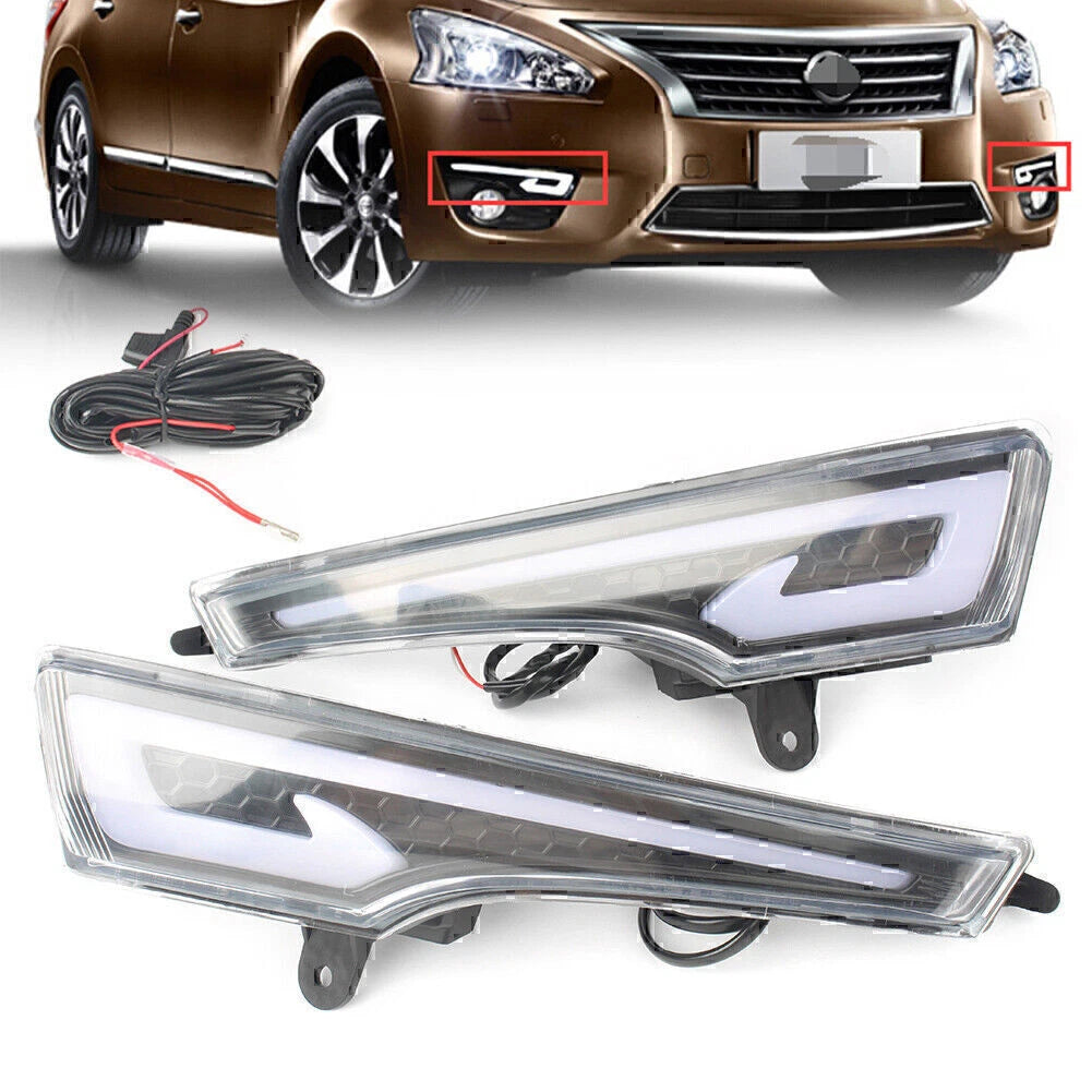 DRL LED Daytime Running Lights for Nissan Altima Teana (2013–2015)