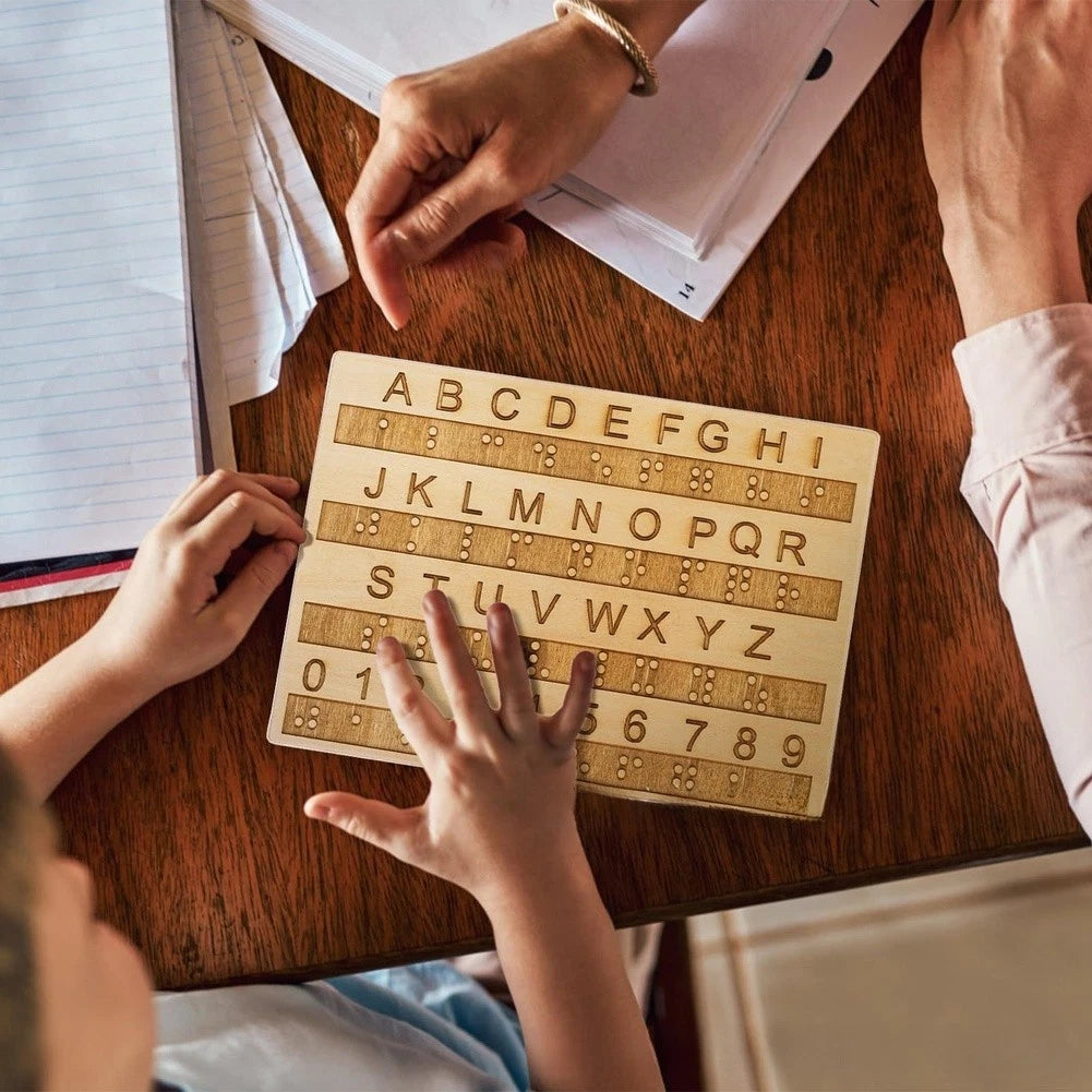 Tactile Letter Board for Visually Impaired Users