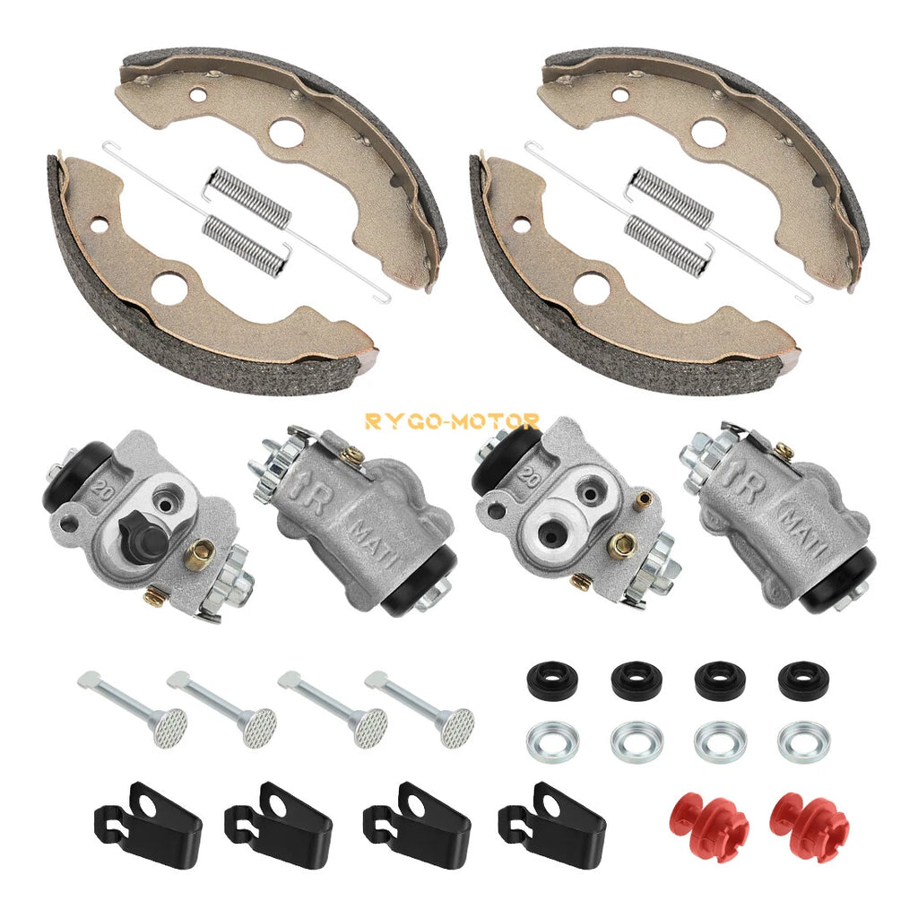 Front Brake Wheel Cylinders & Shoes Kit for Honda TRX400FW (1995–2004)