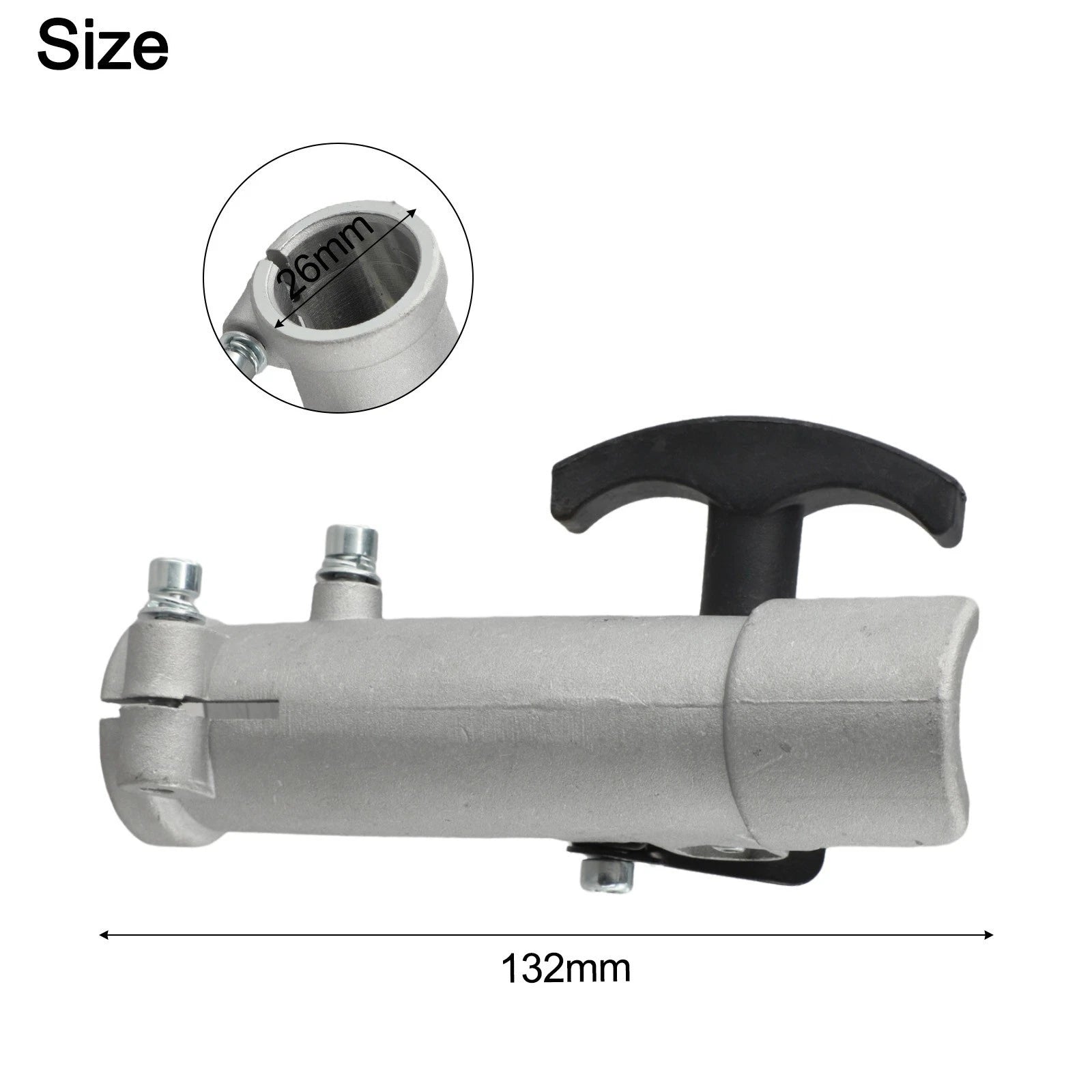 Extension Pole Connector for Garden Tools (26mm Shaft)