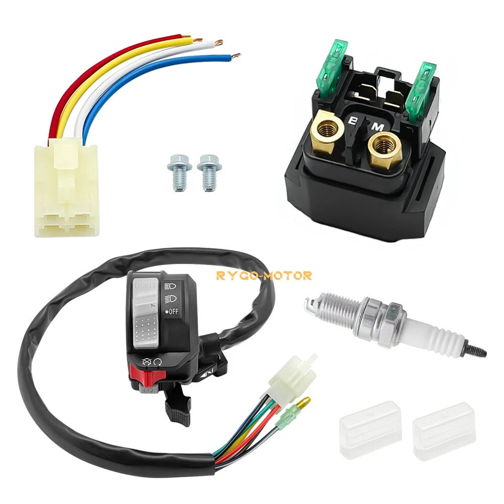 Handlebar Switch & Relay Plug Spark Kit for Yamaha Big Bear 400 (2000–2001)