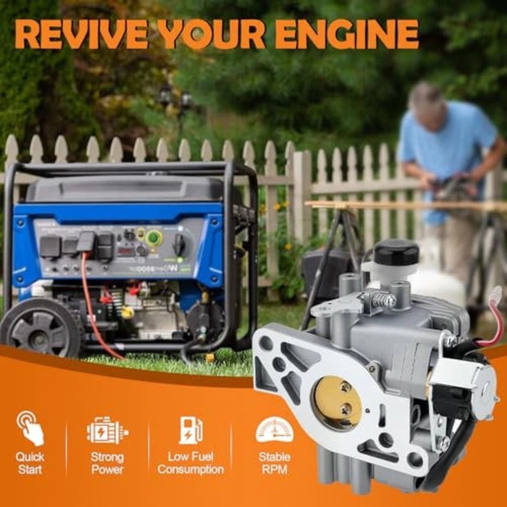 7-Piece Carburetor Kit for CH20 CH22 Lawn Mower Engines (Compatible)