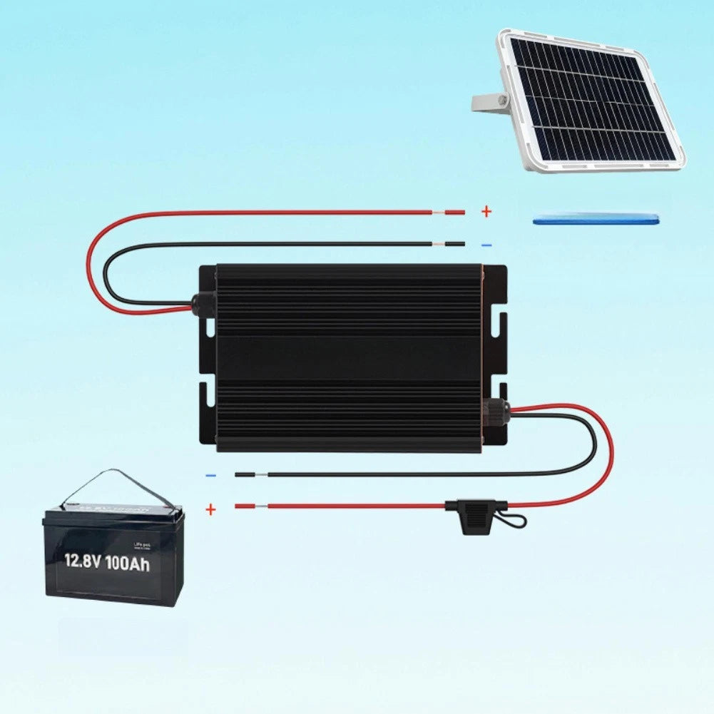 MPPT Solar Charging Controller for 24V-72V (LCD Display, IP65 Waterproof)