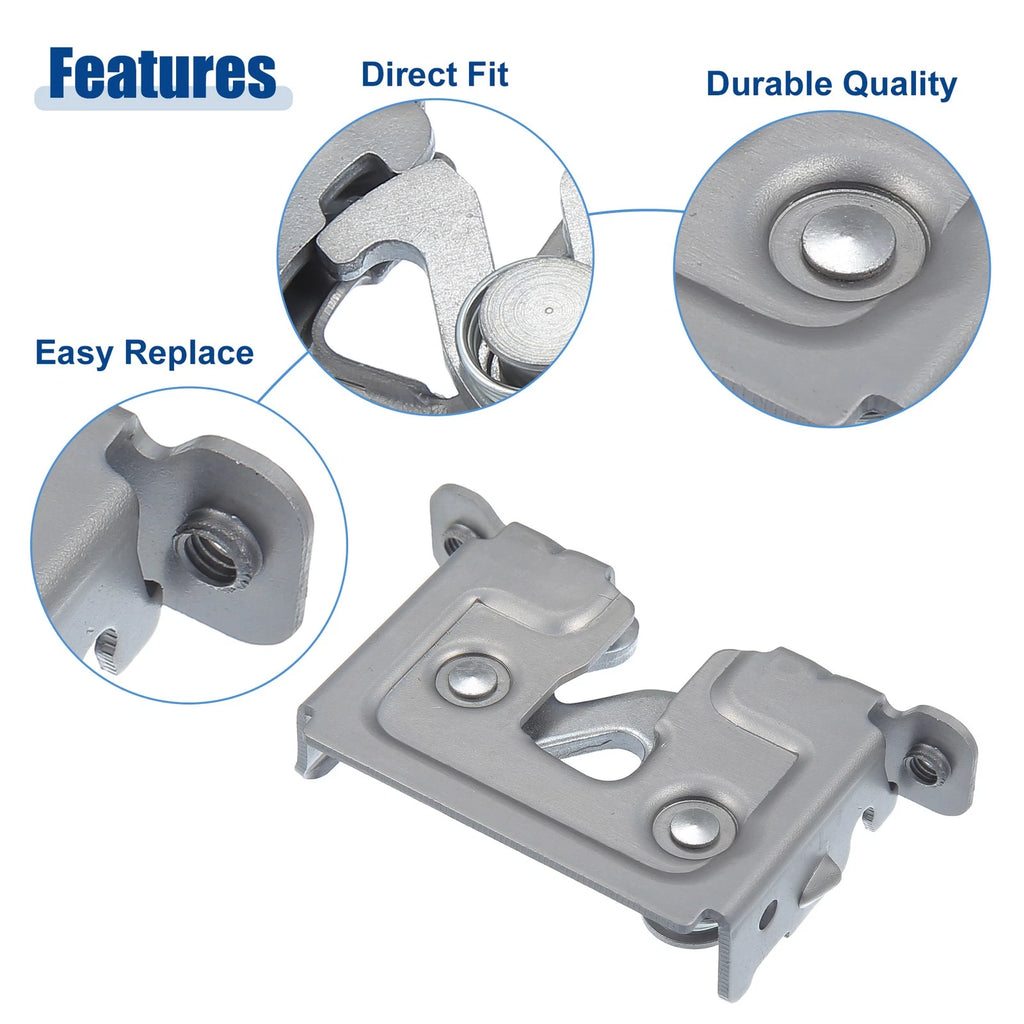 Hood Latch Lock Actuator Assembly Front Pair for BMW 525i (2003–2010)