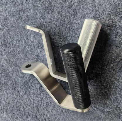 L Shape Aluminum Handle Bar for Cable Machine Pulldown Exercises