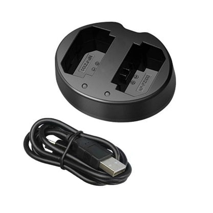 Dual Slot Micro USB Battery Charger for Sony ILCE-9 A7M3 (2017–2020)