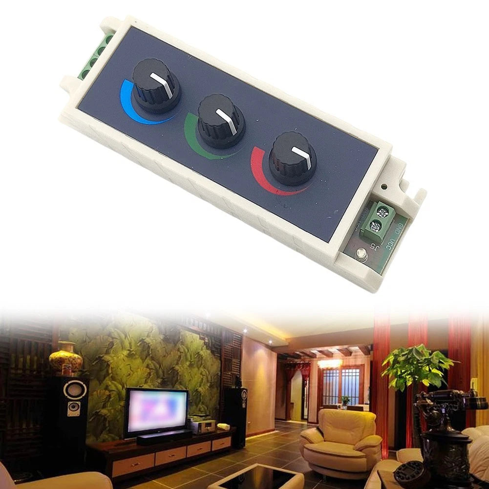RGB Dimmer Module for LED Strip Lights (12-24V)