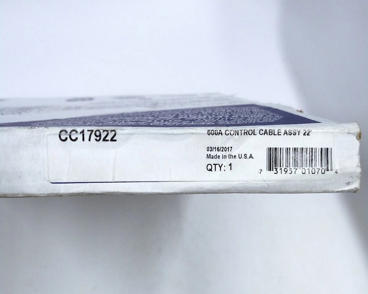 SeaStar Solutions CC17922 Control Cable Assembly for Marine (22ft)