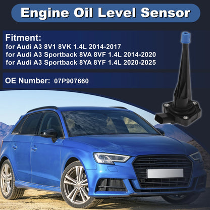 Engine Oil Level Sensor for Audi A3 8V1 8VK 2014–2017 07P907660