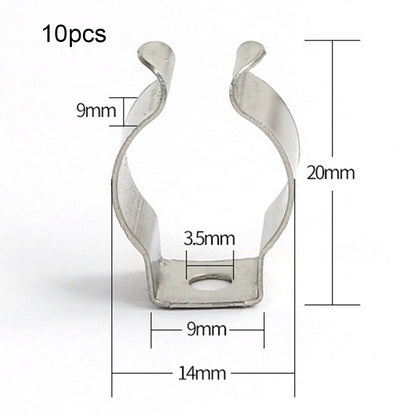 10X Tool Holder Clips for Garages and Courtyards