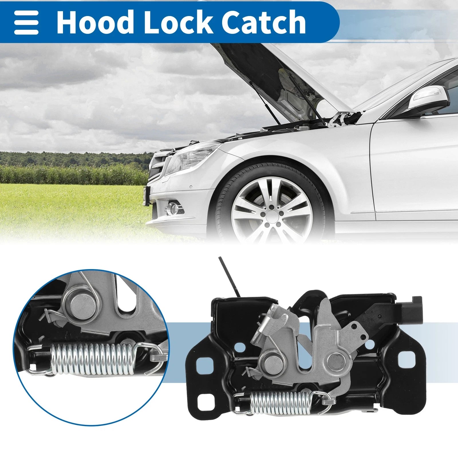 Hood Latch Assembly for Dodge Ram 1500 (2012) No. 68261143AA