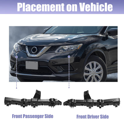 1 Pair Front Bumper Support Bracket for Nissan Rogue Sport (2017–2022)