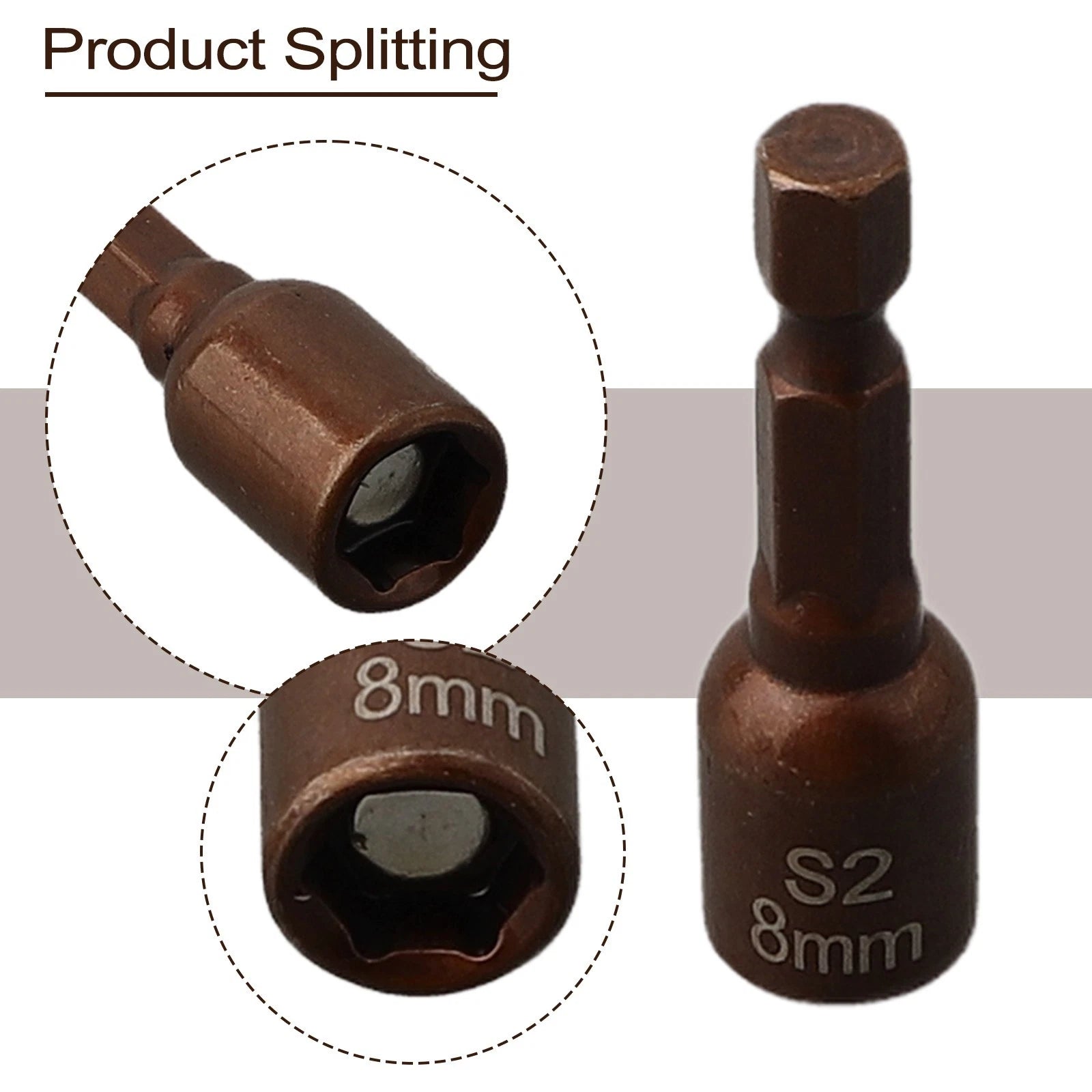 Magnetic Nut Driver Set for Electric Screwdrivers (Universal)