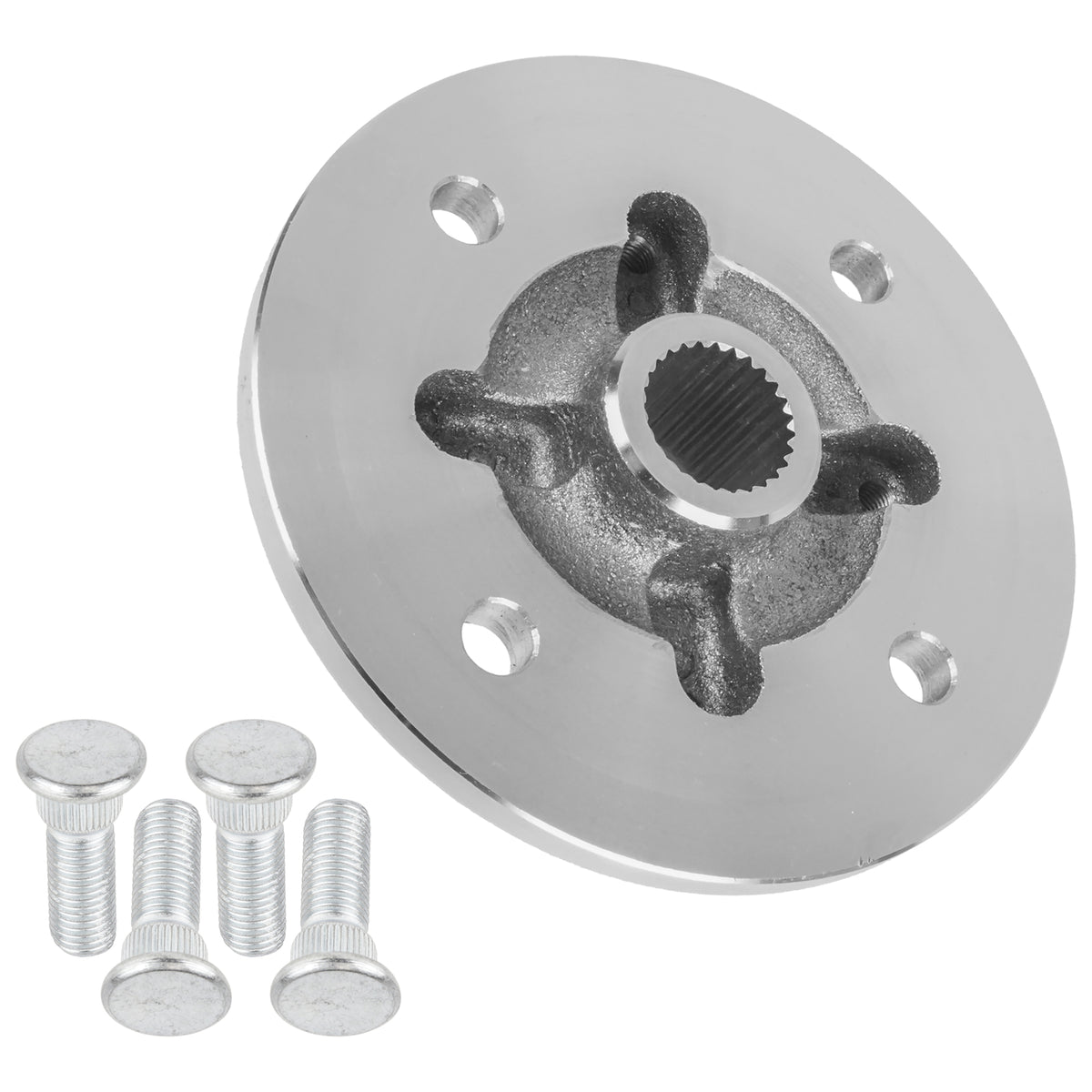 Front Wheel Hub Assembly with Stud Bolt for Yamaha Rhino 700 YXR700F (2008–2013)