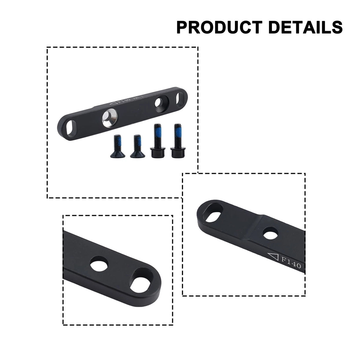 Flat Handlebar Bicycle Disc Brake Adapter