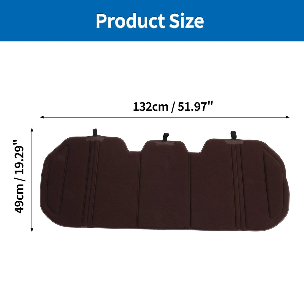 Back Seat Cover for - Polyester Non-Slip All-Season