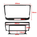 2X Air Condition CD Switch Control Panel Cover Trim for Audi TT TTS TTRS (2008–2014)
