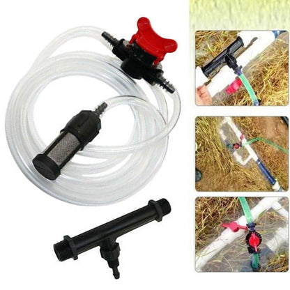 Irrigation Fertilizer Injection Kit for Gardens