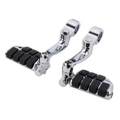 1-1/4" Long Highway Foot Pegs for Harley Touring Road Glide