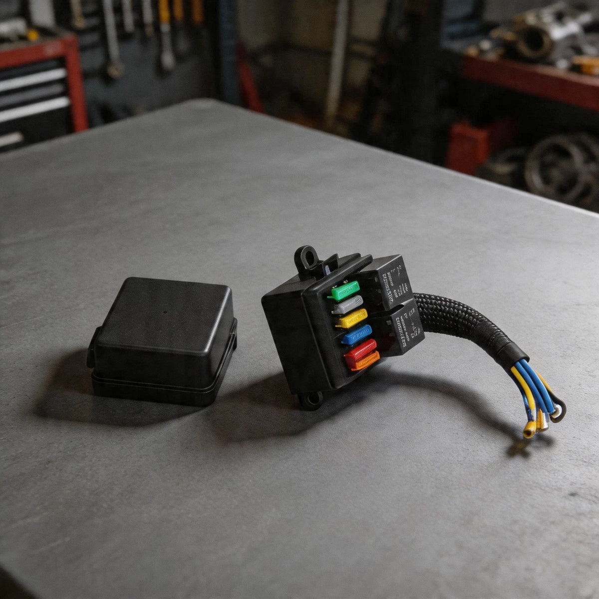For Car Electrical Upgrades 12V Fuse Box Large Capacity Fuse Panel For Car