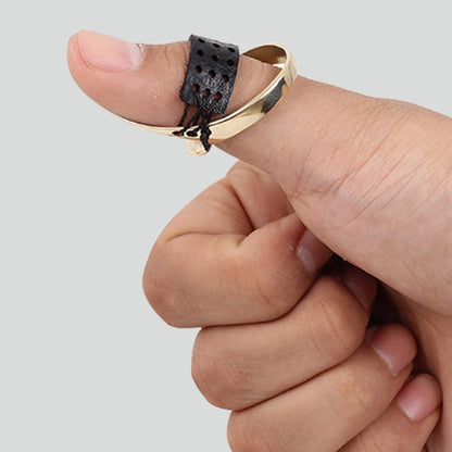 Brass Wrench Thumb Ring for Bow Shoot Hunting Finger Guard