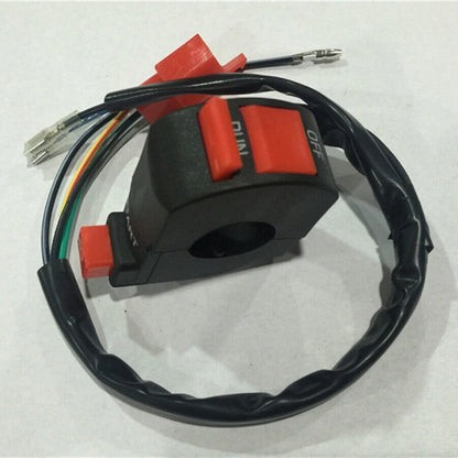 Push Switch Kill Start Run Off Button for Universal 12V Motorcycle