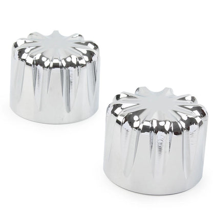 Chrome Front Axle Nut Cover Bolt for Harley Touring Softail (2000–2023)