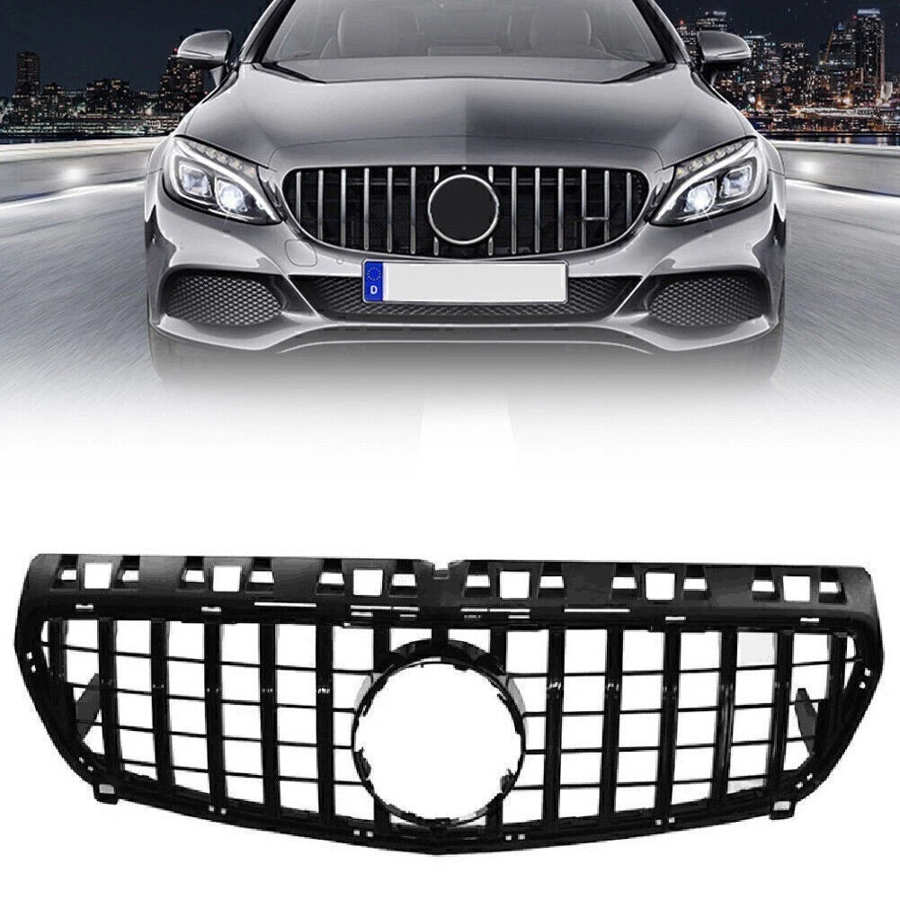 GTR Style Front Grille for Mercedes Benz A Class A200 A250 A45 (2013–2015)