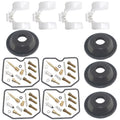 4X Carburetor Kit Diaphragm Plunger for Kawasaki EN500 (1996–2009)