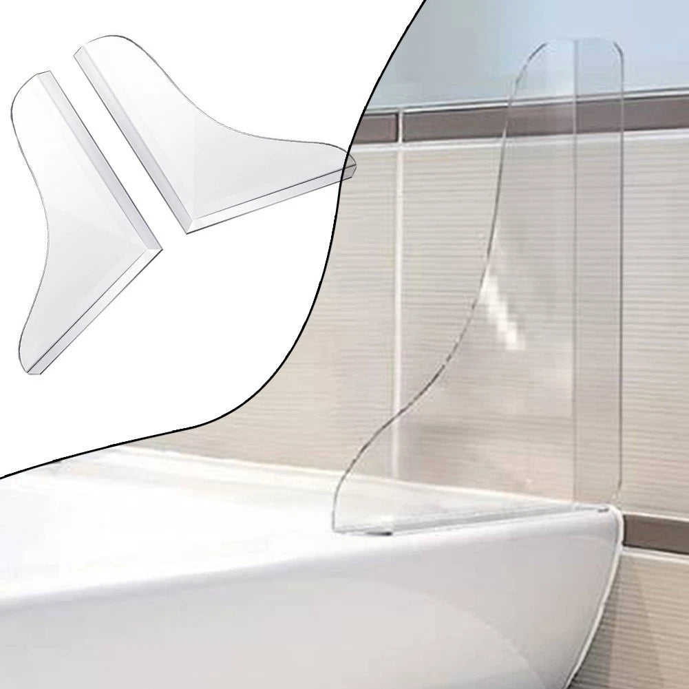 Set of 4 Shower Splash Guards for Bathtubs