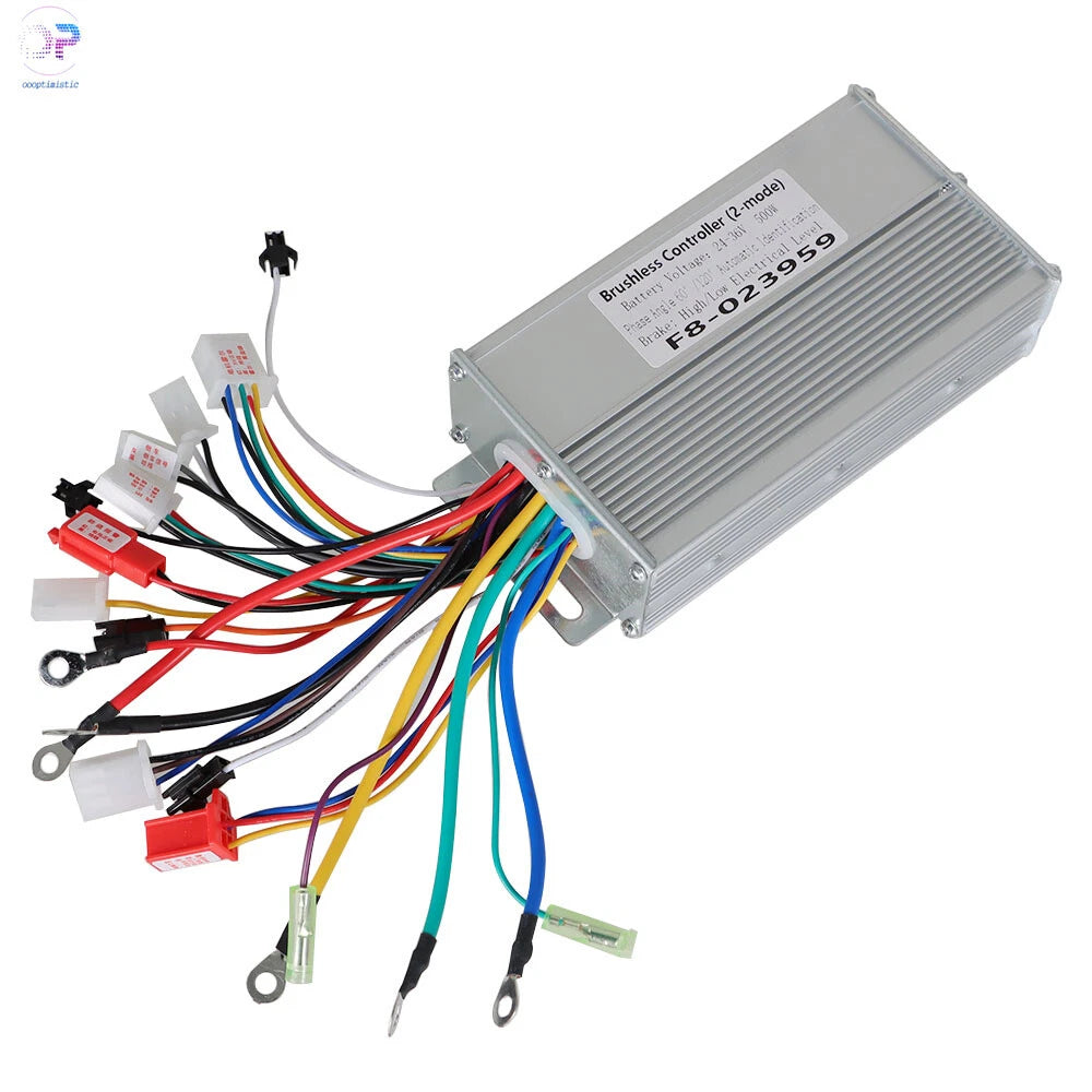 500W Brushless DC Motor Speed Controller for Electric Bicycle (24V/36V)